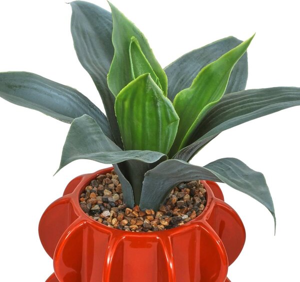 Изкуствена агава atmosphera Homy, Керамична саксия, 27 cm