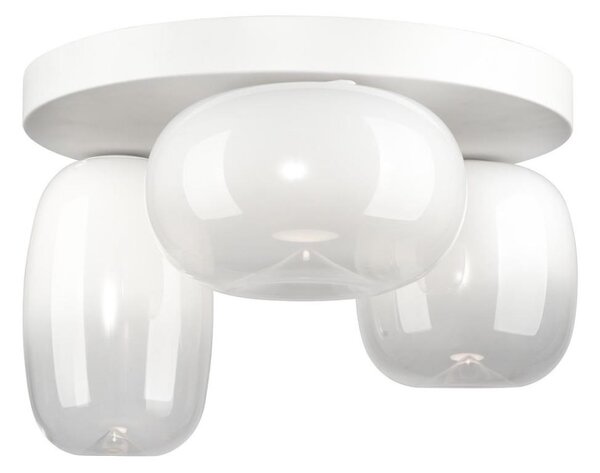 LED Плафониера VASO LED/12W/230V Ø 42 см бял