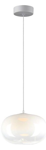 LED Пендел VASO LED/4W/230V Ø 18 см бял