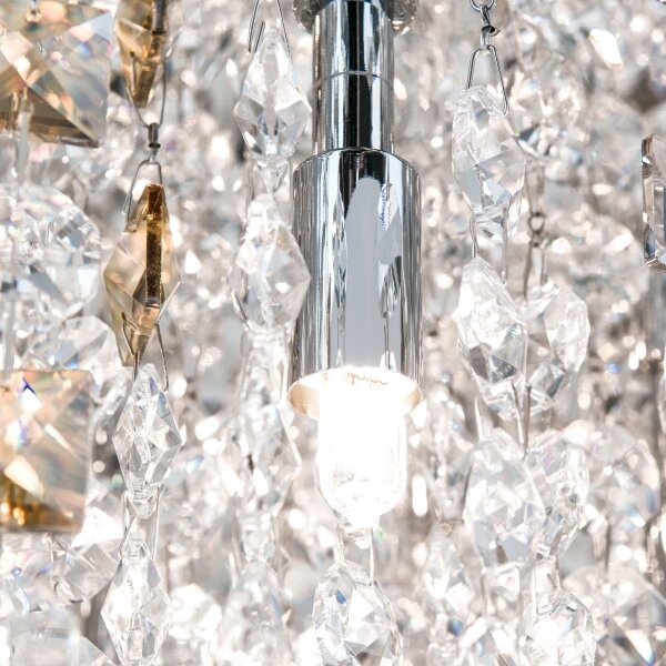 Orion - Кристален плафон CRYSTALRIVER 21xG9/40W/230V лъскав хром