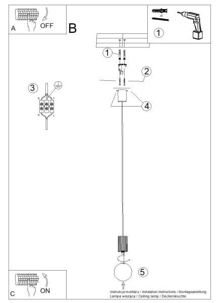 Sollux SL.1754 - Пендел HALO 1xG9/8W/230V Ø 12 см розов