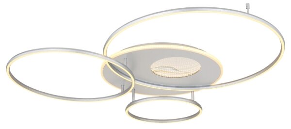 Globo 48466-70A - LED димируемо таванно осветително тяло INVERTINA LED/70W/230V сребристо + дистанционно управление