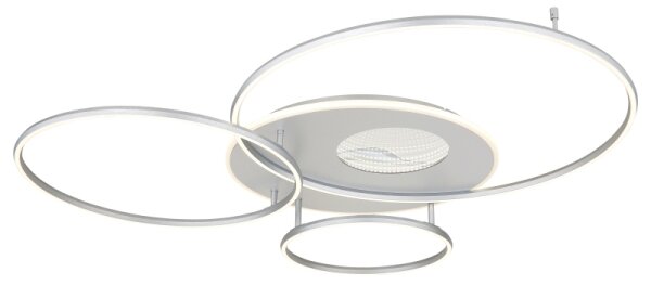 Globo 48466-70A - LED димируемо таванно осветително тяло INVERTINA LED/70W/230V сребристо + дистанционно управление