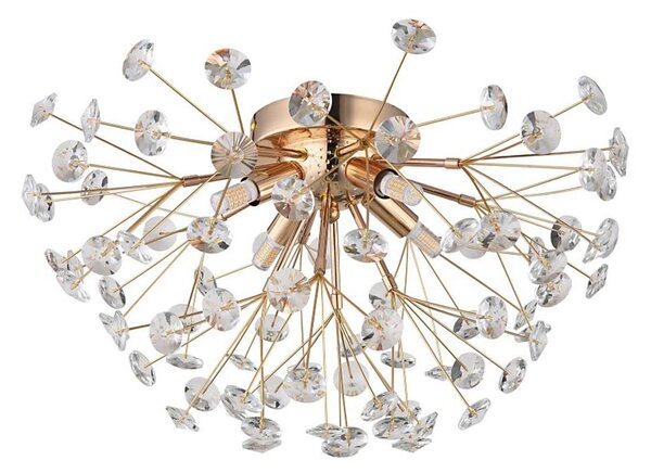Globo 64135D - LED Плафониера KATRINA 4xG9/3,5W/230V златист