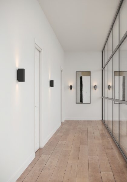 Nordlux - LED регулируемо стенен аплик CURTIZ 2xLED/4,5W/230V черен