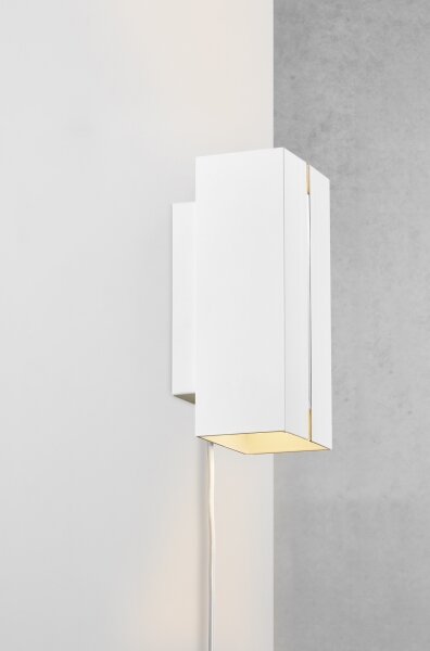 Nordlux - LED регулируемо стенен аплик CURTIZ 2xLED/4,5W/230V бял