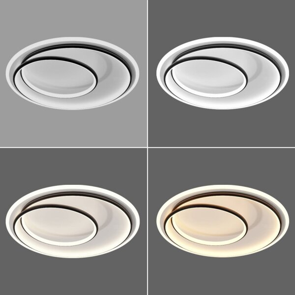 Brilagi - Димируемо LED таванно осветително тяло FLARE LED/38W/230V 3000-6000K + дистанционно управление