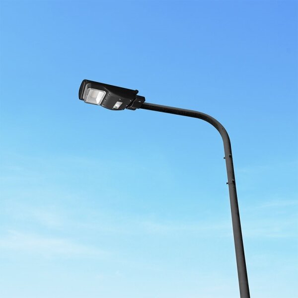 LED соларна улична лампа 6W, 6000K, IP65, 5000 mAh с д/у