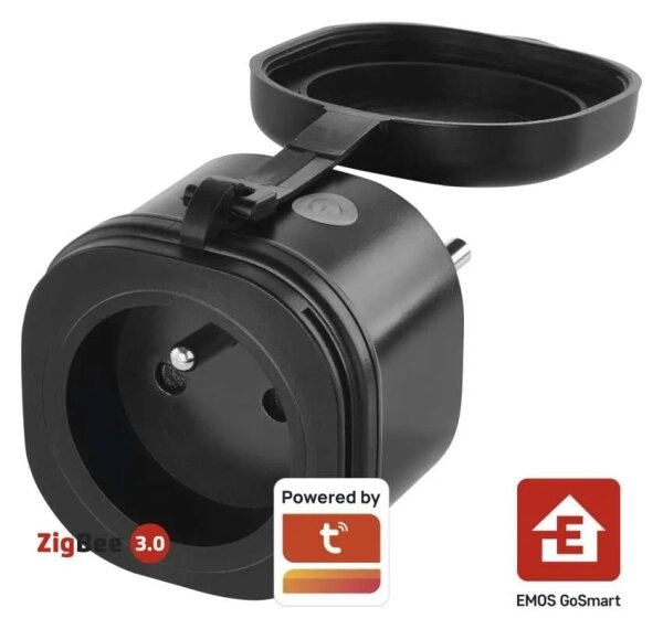 Умен външен контакт GoSmart 3680W/230V/16A Tuya IP44