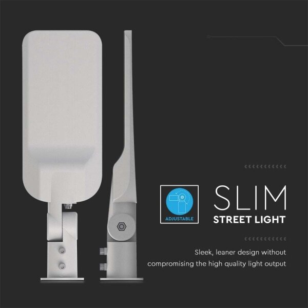 LED улична лампа SAMSUNG CHIP LED/30W/230V 6500K IP65 сива
