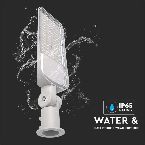 LED улична лампа SAMSUNG CHIP LED/30W/230V 6500K IP65 сива