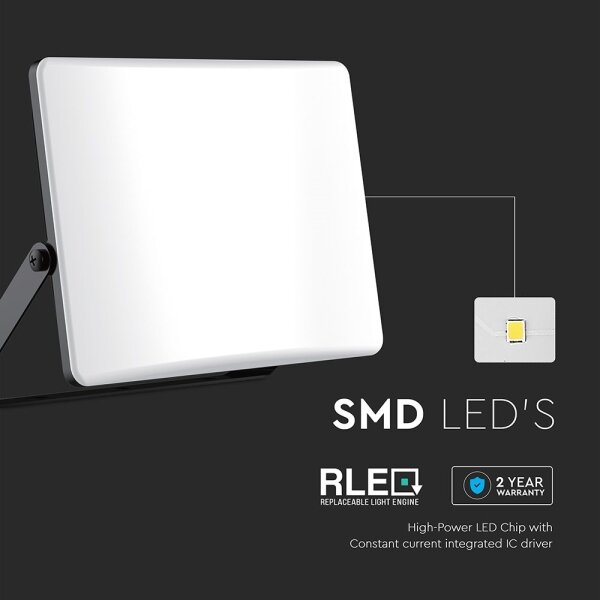 LED прожектор 30W 230V 3000/4000/6500K IP65 черен