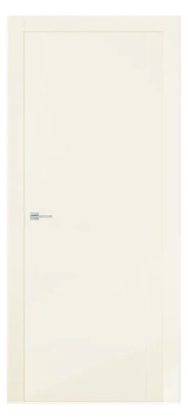 Интериорна врата с каса EKASA INCONTRI 80×210×12 см – Лява, Магнитна брава, Двуцветна Ambra/Panna