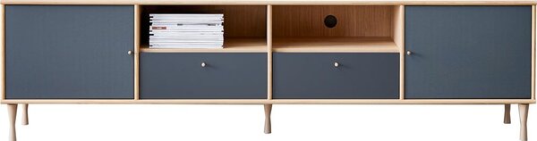 Телевизионен скрин с дъбова облицовка Mistral 233 - Hammel Furniture