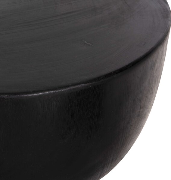 Помощна маса POMPU черен цвят Φ58x34см