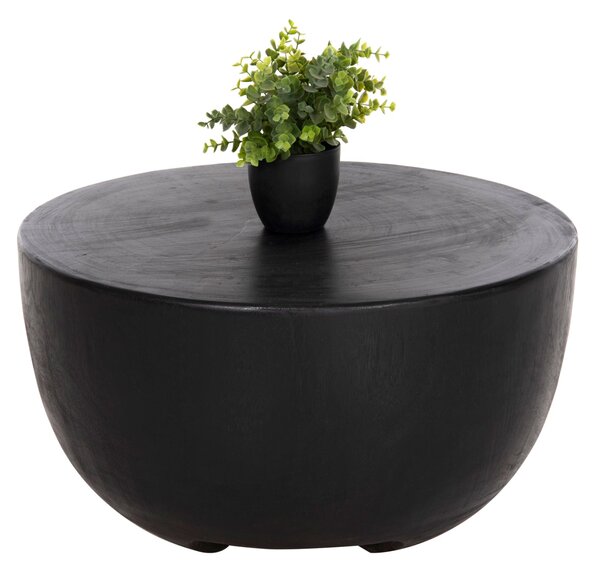 Помощна маса POMPU черен цвят Φ58x34см
