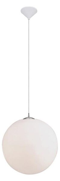 Eglo 22873 - Полилей на кабел RONDO 1xE27/60W/230V Ø 40 см бял