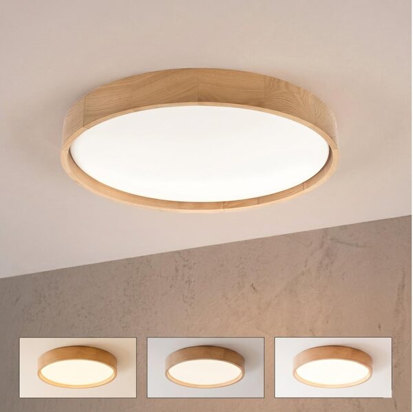 Brilagi - Димируемо LED таванно осветително тяло MANAROLA LED/36W/230V 3000-6500K Ø 51 см + дистанционно управление