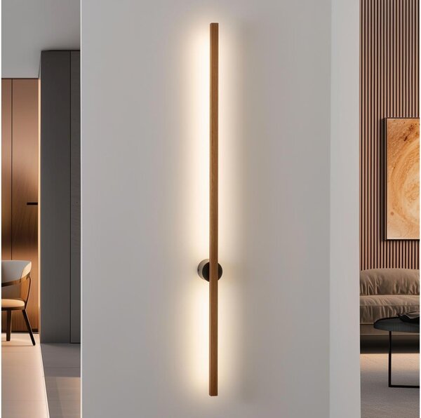 Brilagi - LED стенно осветително тяло WOODY LINE LED/7W/230V 4000K 60 cm дъб/череша
