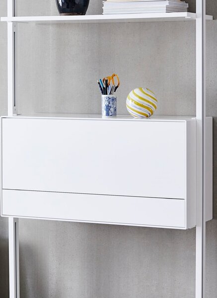 Бял шкаф за книги 94x210 cm Edge by Hammel - Hammel Furniture