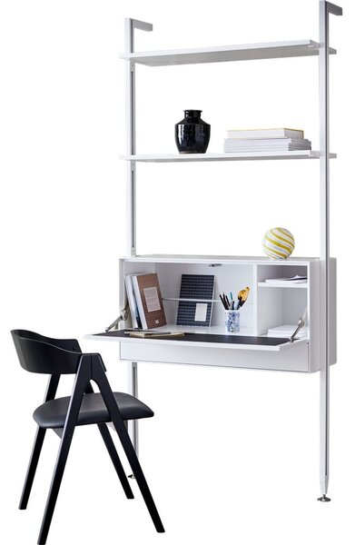 Бял шкаф за книги 94x210 cm Edge by Hammel - Hammel Furniture