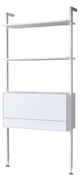 Бял шкаф за книги 94x210 cm Edge by Hammel - Hammel Furniture