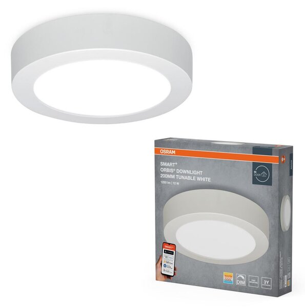 Osram - Димируемо таванно осветително тяло SMART+ DOWNLIGHT LED/12W/230V Wi-Fi