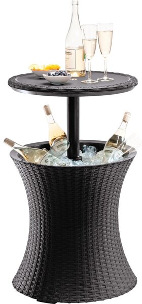 Кръгла градинска маса с тавичка за лед 49.5x49.5 cm Cool – Keter