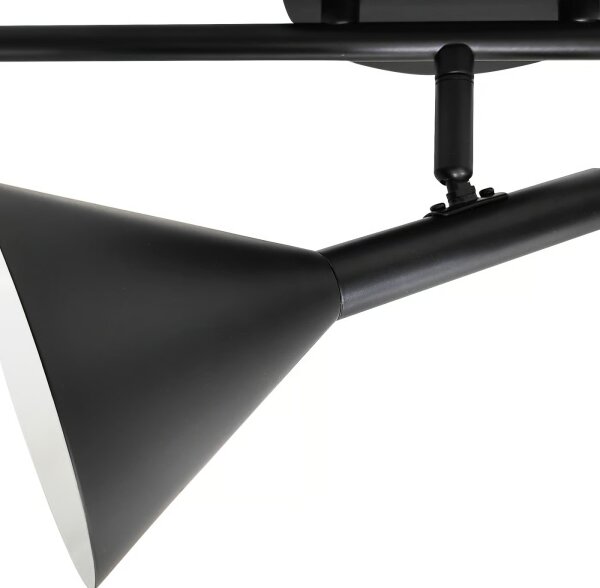 Nordlux - Спот осветително тяло KELVIS 3xGU10/12W/230V черно