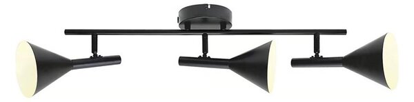 Nordlux - Спот осветително тяло KELVIS 3xGU10/12W/230V черно