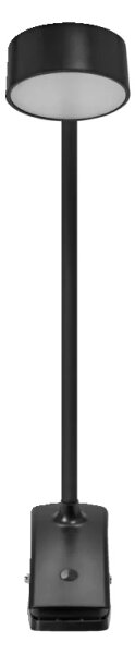 Osram - LED димируема настолна лампа с щипка OFFICE LINE LED/4,8W/230V черна