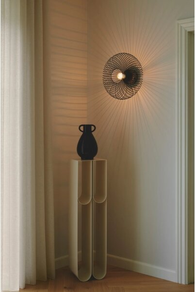 Nordlux - Таванно осветително тяло BERONI 1xE27/60W/230V Ø 40,3 см, черно