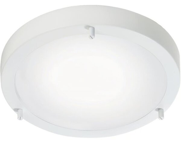 Nordlux - Таванно осветително тяло за баня ANCONA 2xE27/40W/230V IP43 Ø31,5 см бяло