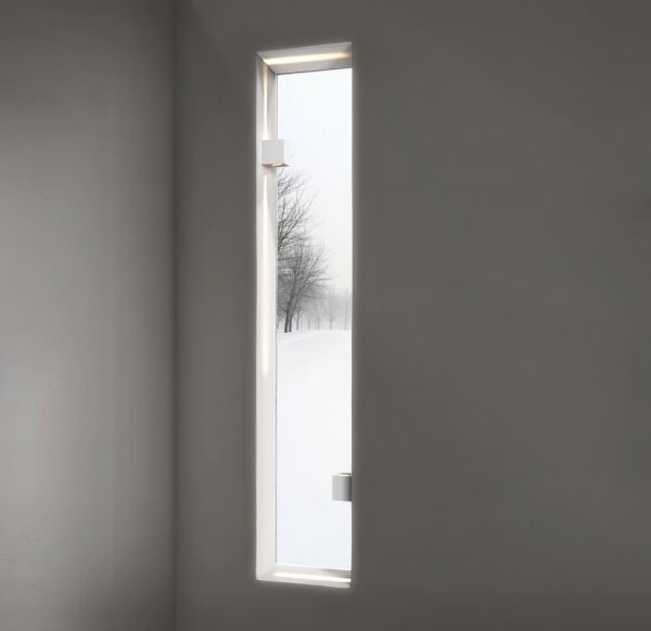Nordlux - LED външно стенно осветително тяло CANTO 2xLED/6W/230V IP44 бяло