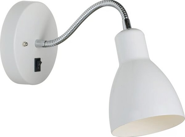 Nordlux - Настенна лампа CYCLONE 1xE14/15W/230V бяла