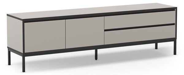 Масичка за телевизор в сиво и бежово 180x55 cm Lorenza - Marckeric