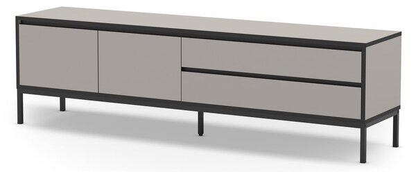Масичка за телевизор в сиво и бежово 180x55 cm Lorenza - Marckeric