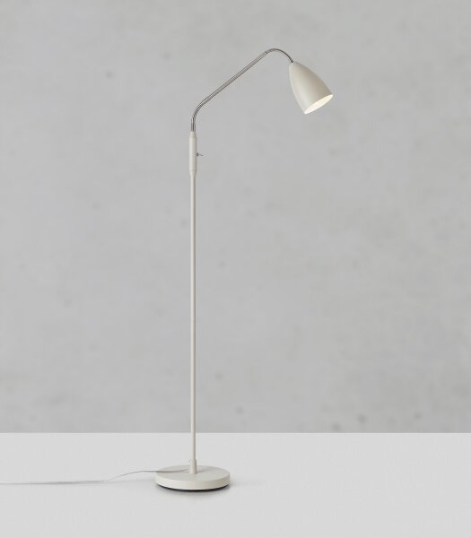 Markslöjd 108887 - LED димируема подова лампа PATRO LED/4,9W/230V бежова