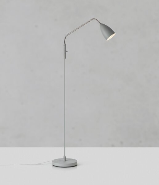 Markslöjd 108888 - Димируема LED подова лампа PATRO LED/4,9W/230V сива