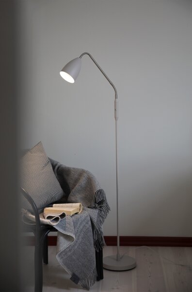Markslöjd 108887 - LED димируема подова лампа PATRO LED/4,9W/230V бежова
