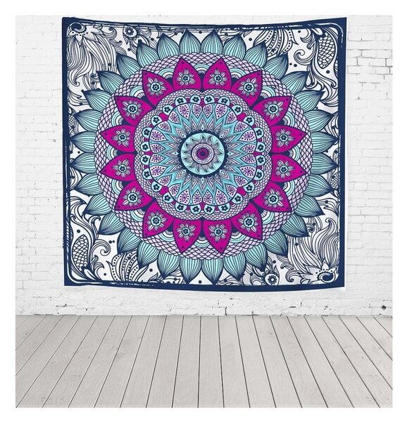 Гоблен 140x140 cm Blue Dreamcatcher – Really Nice Things