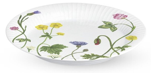 Бяла десертна порцеланова чиния ø 22 cm Hammershøi Summer – Kähler Design