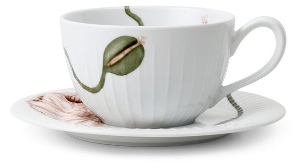 Бяла порцеланова чаша 380 ml Hammershøi Poppy – Kähler Design