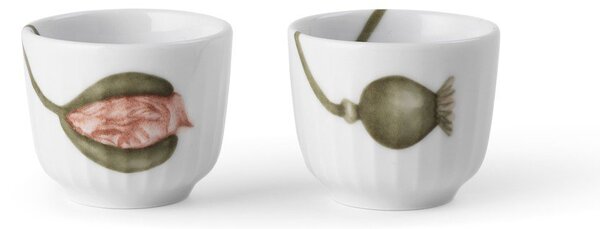 Порцеланови поставки за яйца в комплект 2 бр. Hammershøi Poppy – Kähler Design