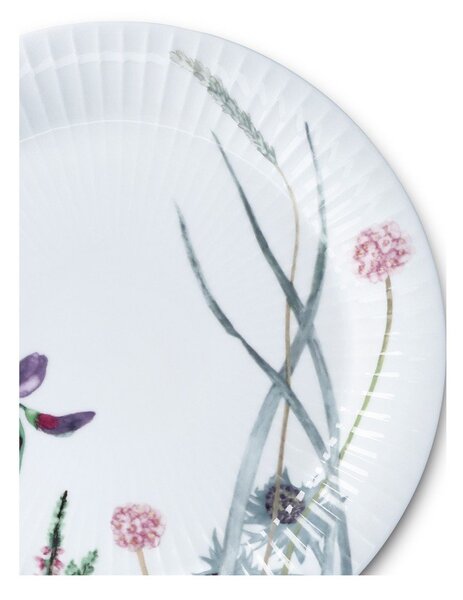 Бяла десертна порцеланова чиния ø 22 cm Hammershøi Summer – Kähler Design