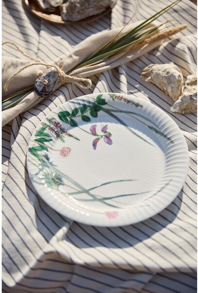 Бяла десертна порцеланова чиния ø 22 cm Hammershøi Summer – Kähler Design