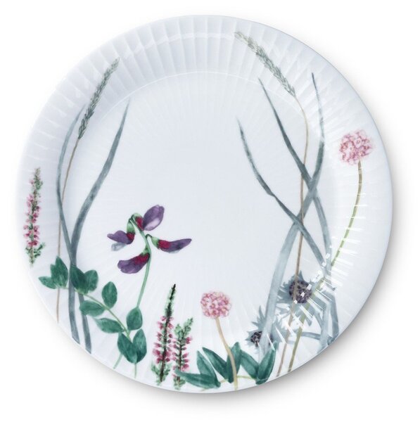 Бяла десертна порцеланова чиния ø 22 cm Hammershøi Summer – Kähler Design