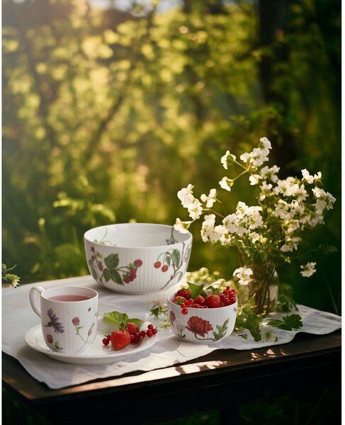 Бяла порцеланова чаша 330 ml Hammershøi Summer – Kähler Design