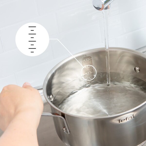 Комплект съдове 10 бр. от неръждаема стомана DUETTO+ G719SA55 – Tefal