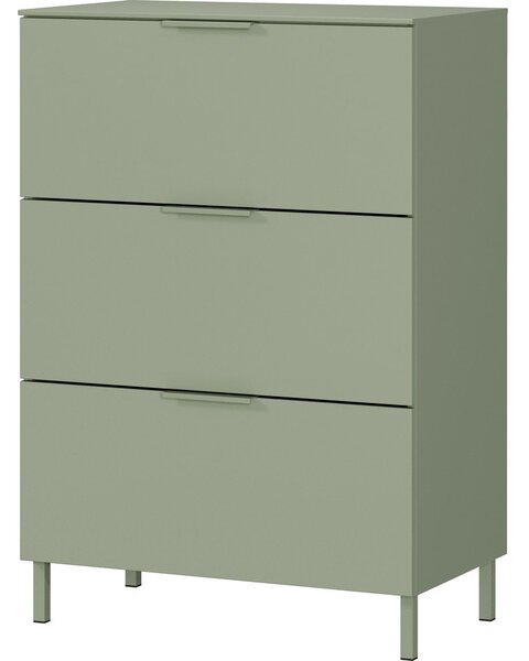 Зелено матово шкафче 68x98x40 cm Savoca – Germania